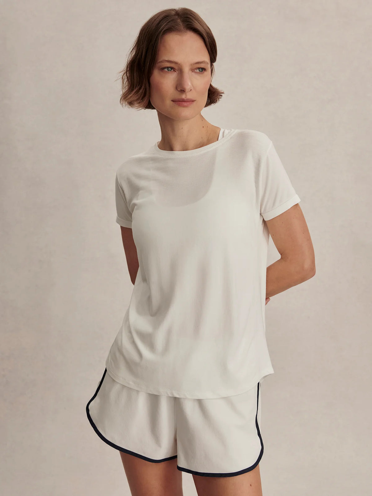 Saskia Seamless Longline Tee
