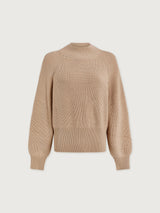 Martina High Neck Rib Knit