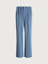 Lightweight Stretch Wide Leg Travel Pant Long