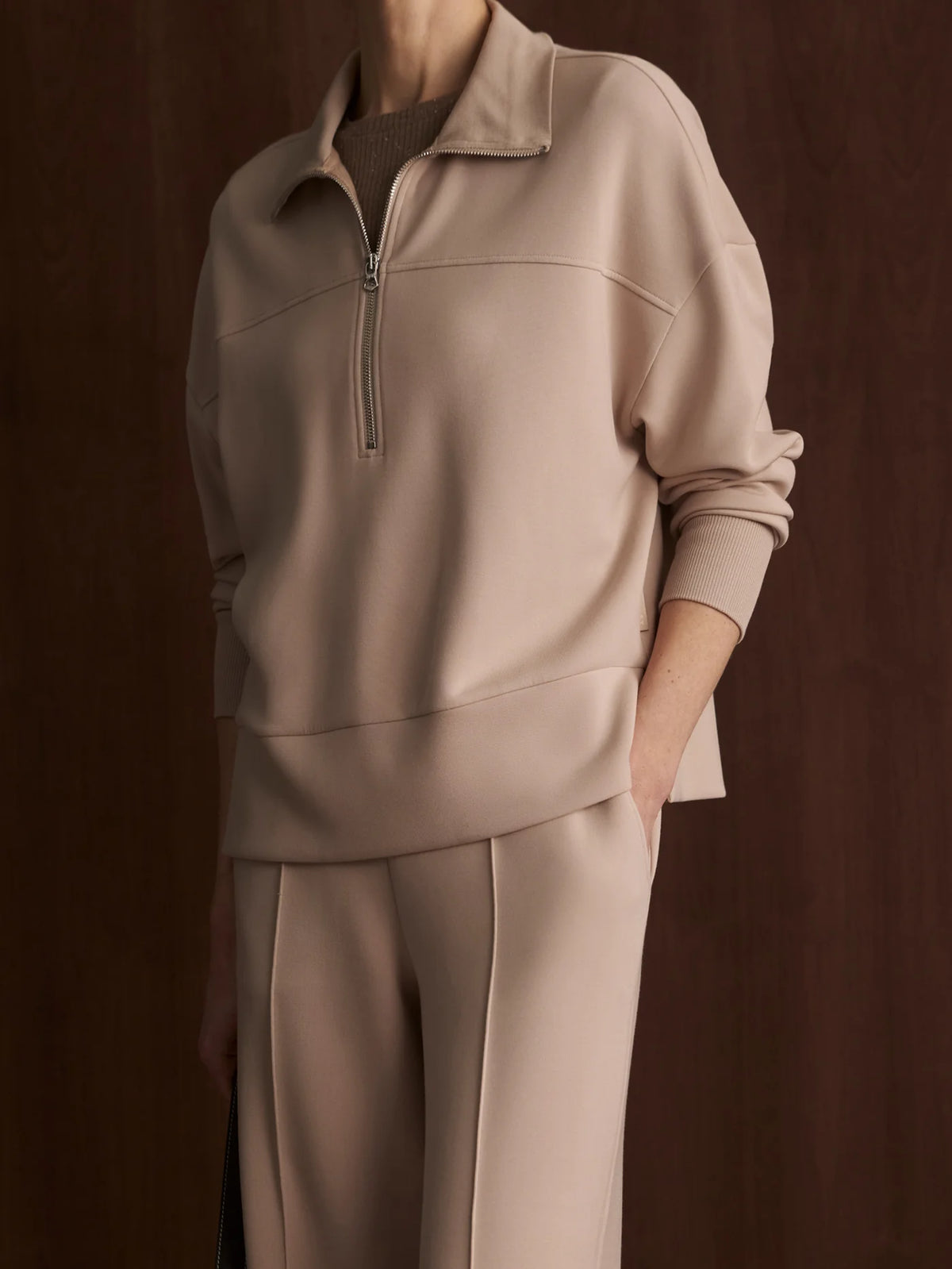 Kayleigh Half Zip Sweat