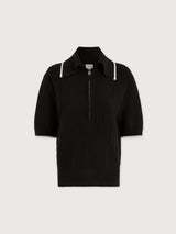 Arney Half Zip Knit Polo