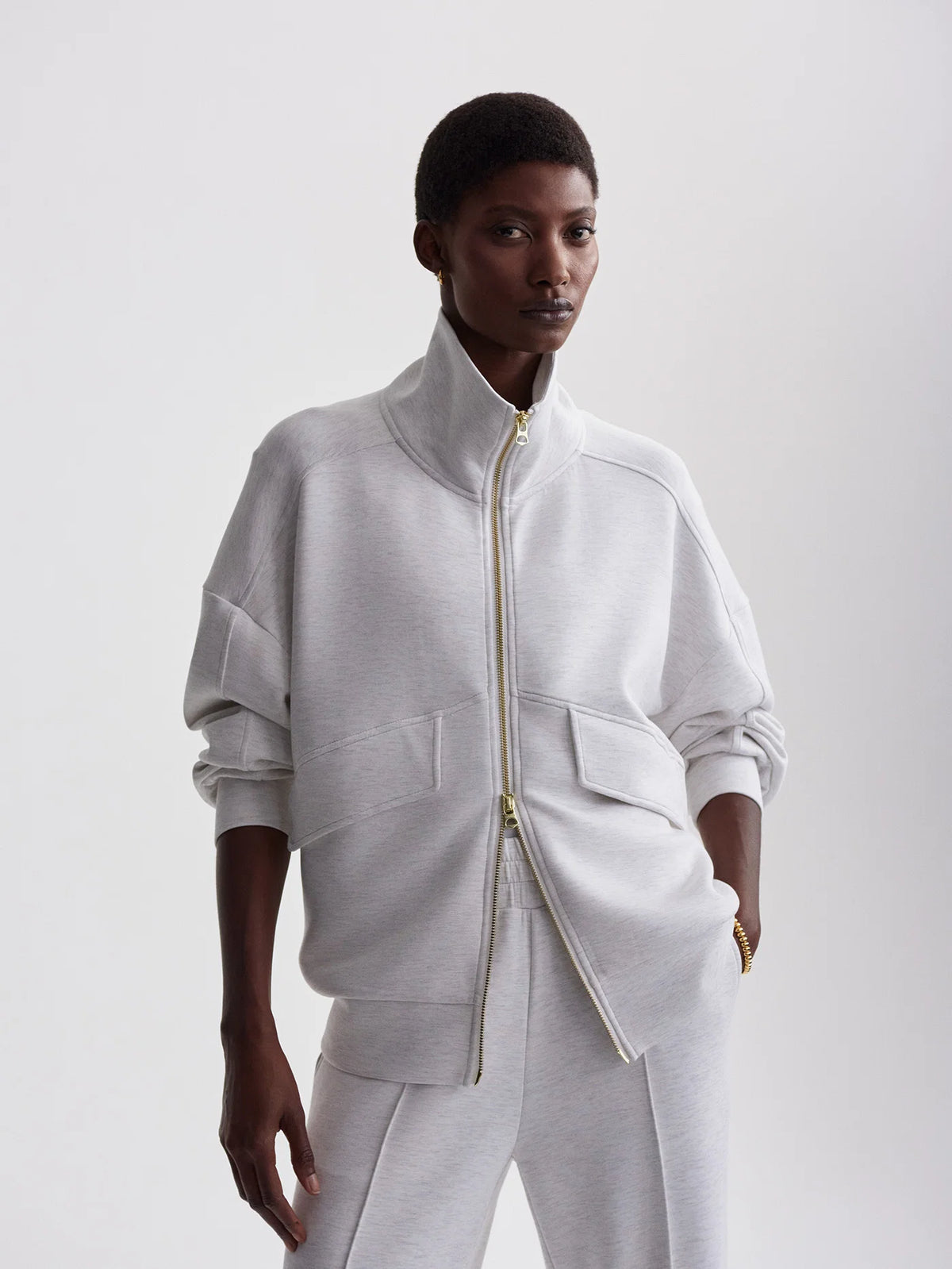 Garcia Zip Through Sweat