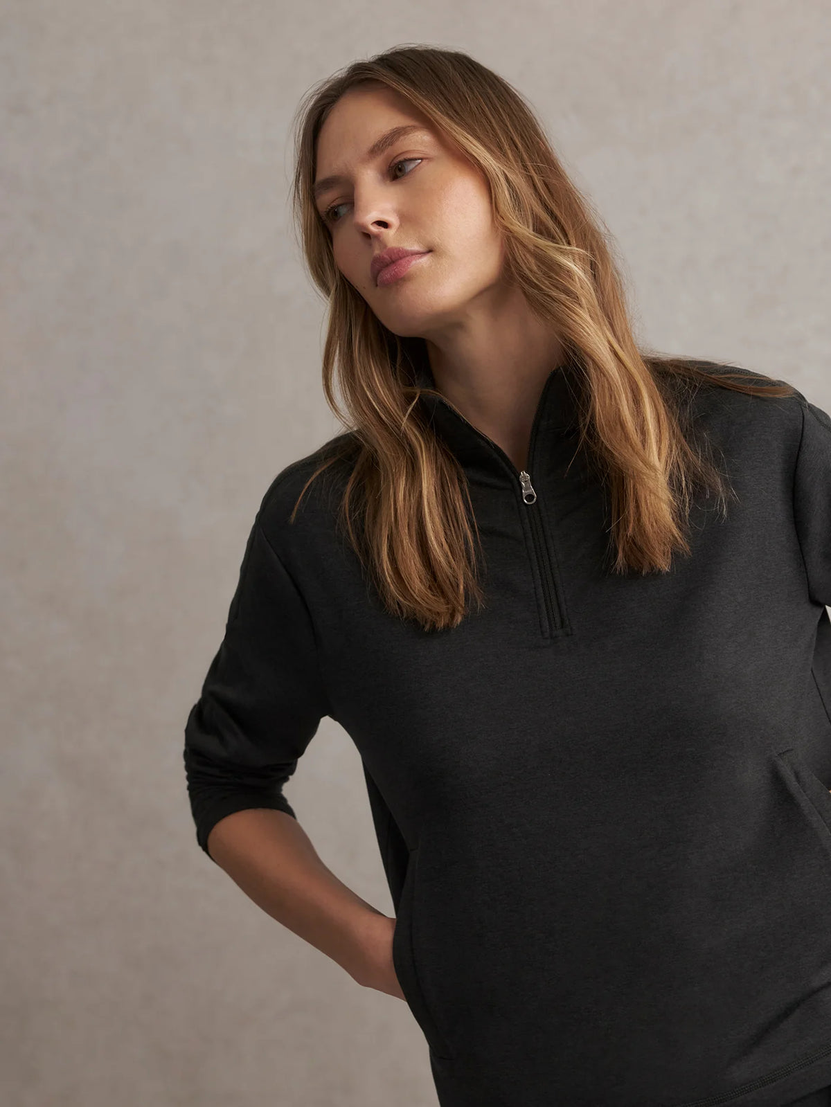 Lamia Half-Zip Sweat
