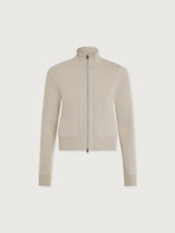 Rufus Cropped Zip Through Sweat