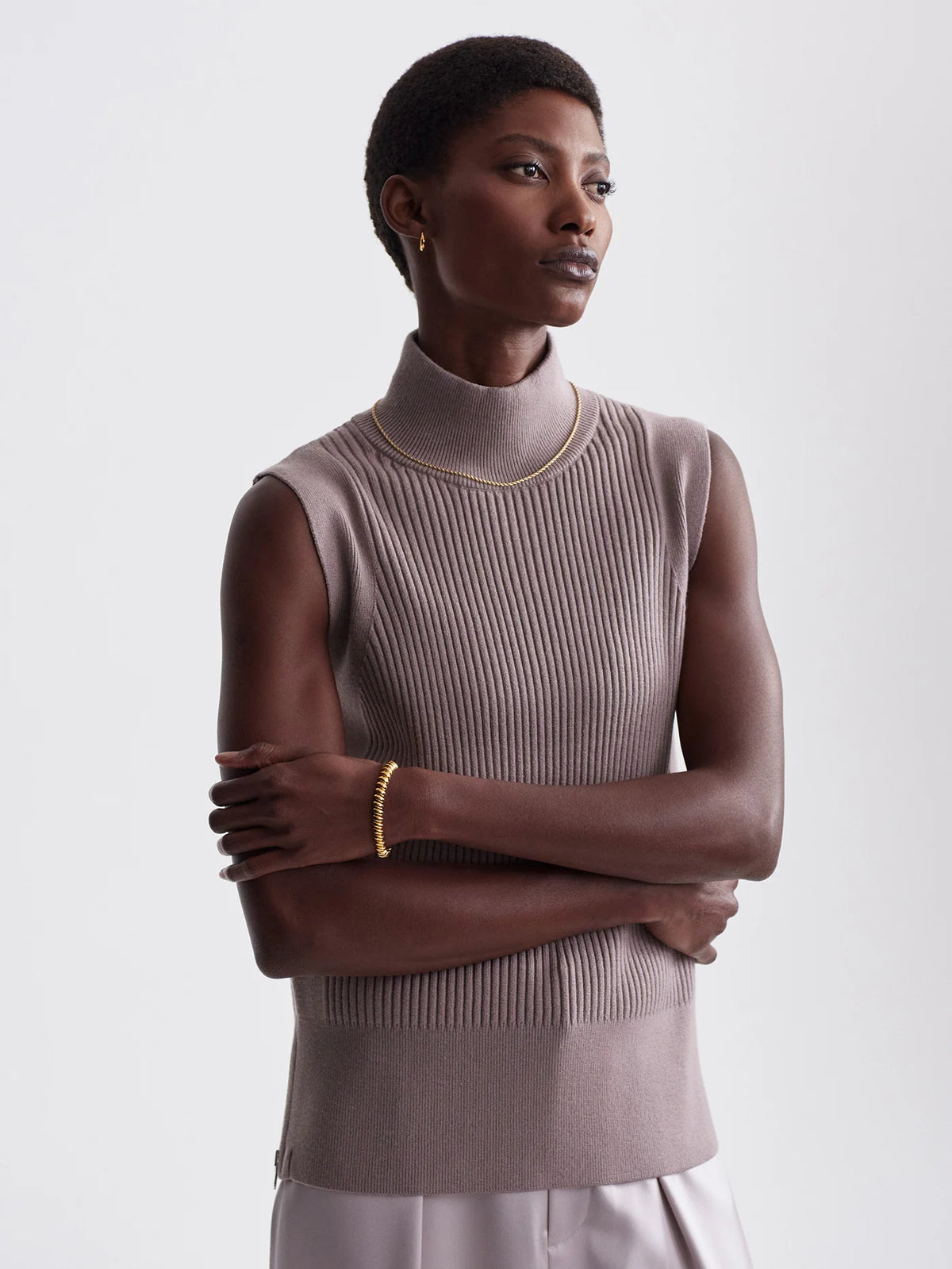 Lois High Neck Tank
