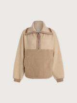 Carmine Relaxed Half-Zip Fleece