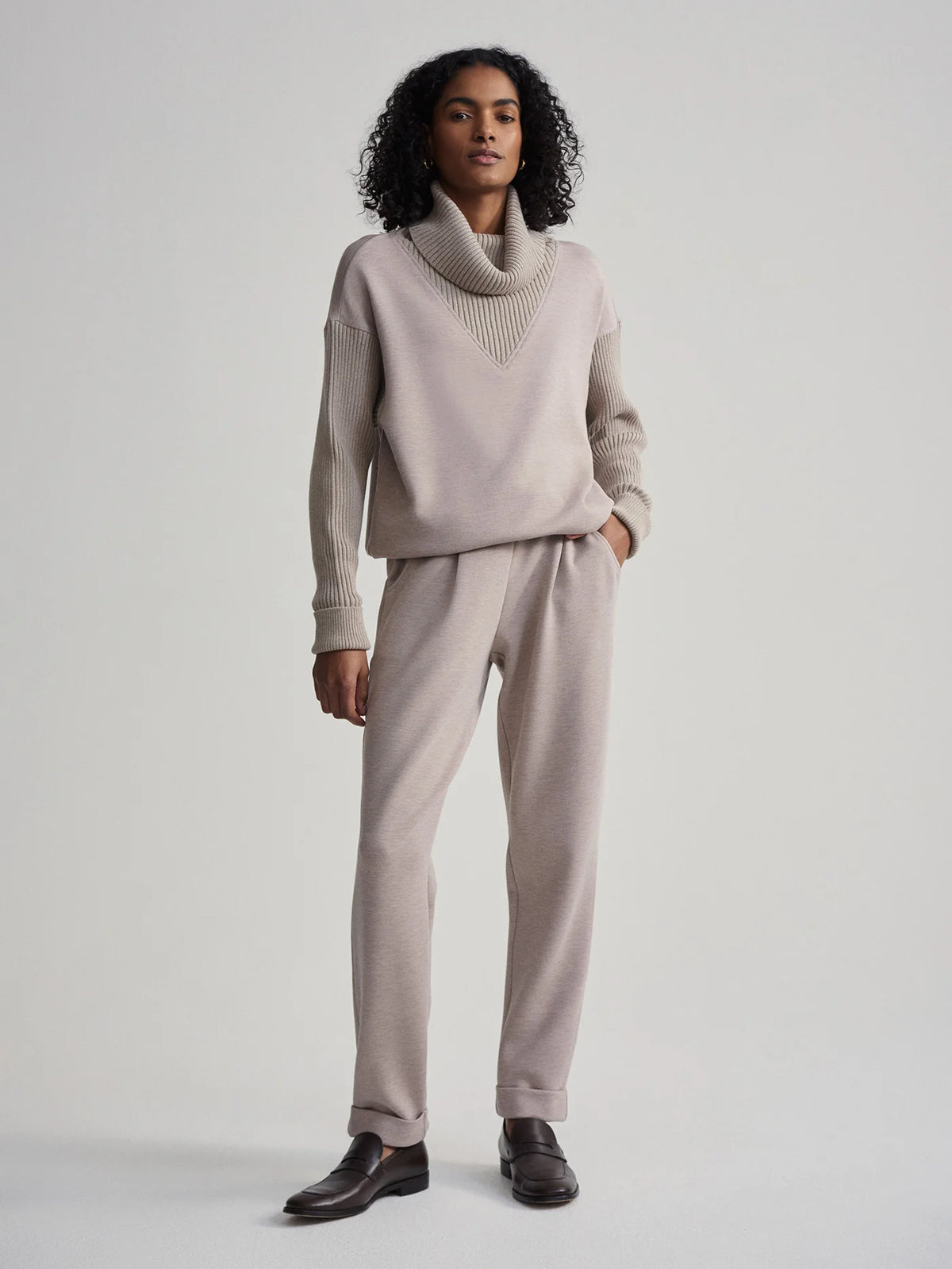 Hannah Cowl Neck Sweat