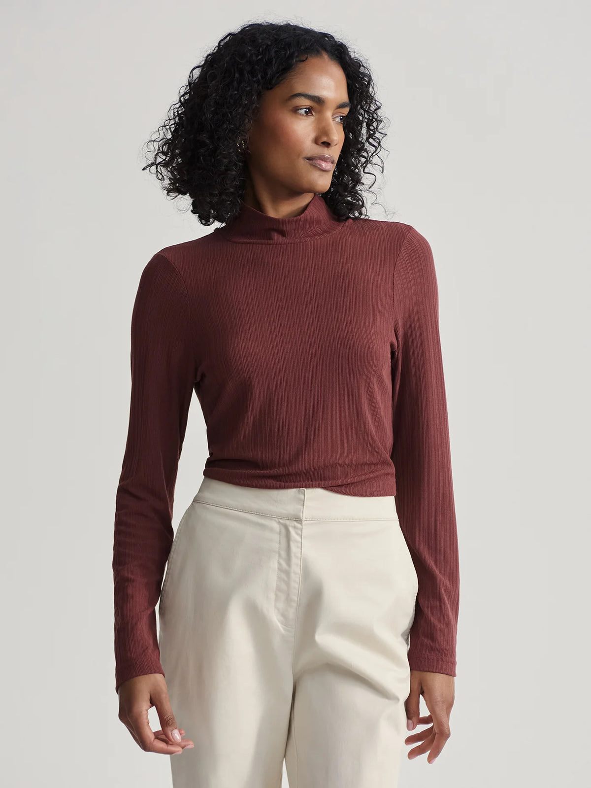 Astrid Fitted Long Sleeve Tee