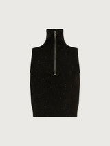 Hally Half Zip Rib Vest