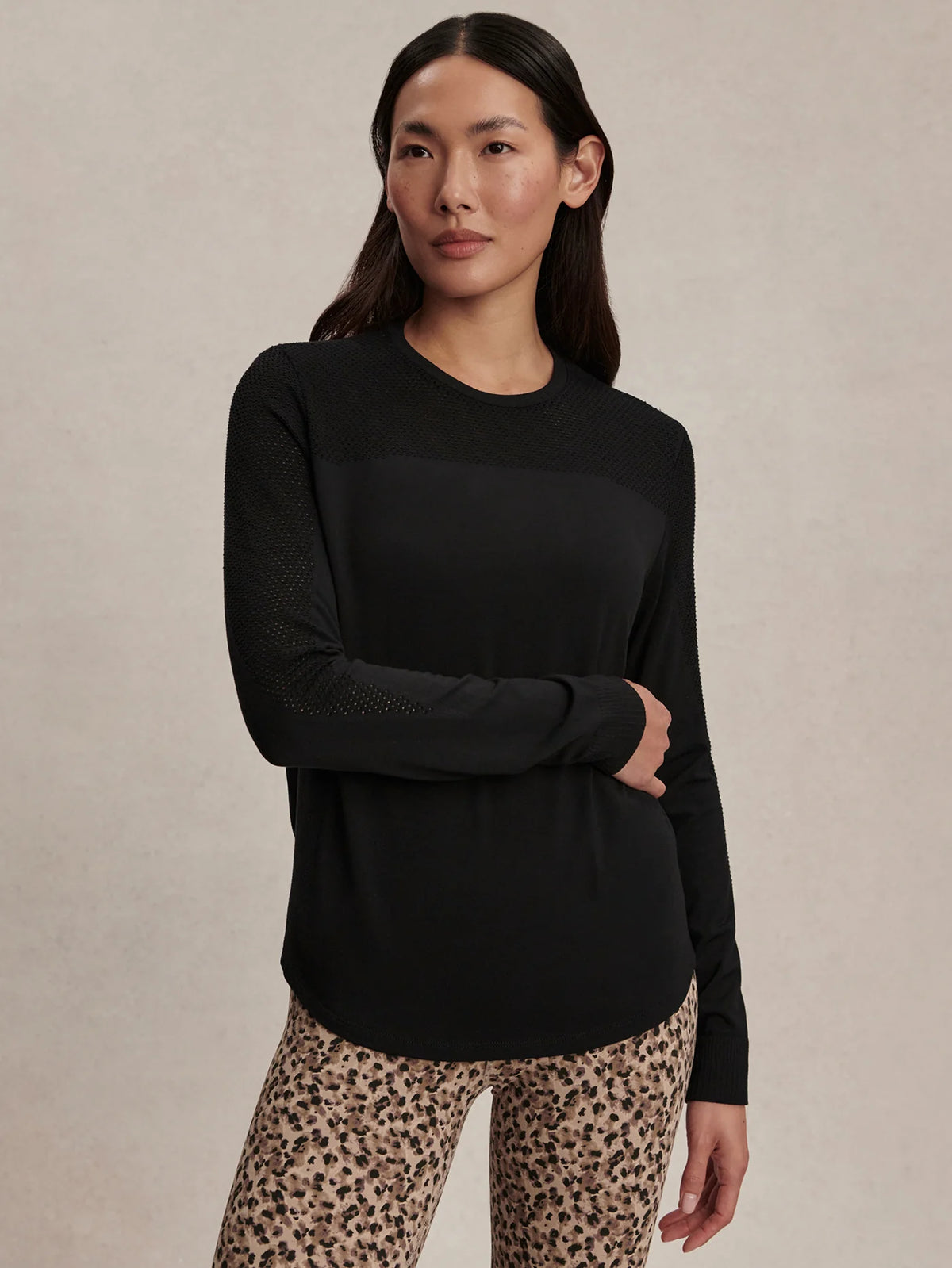 Samia Seamless Long-Sleeve Tee