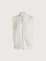 Seraphina Sleeveless Zip-Through Knit