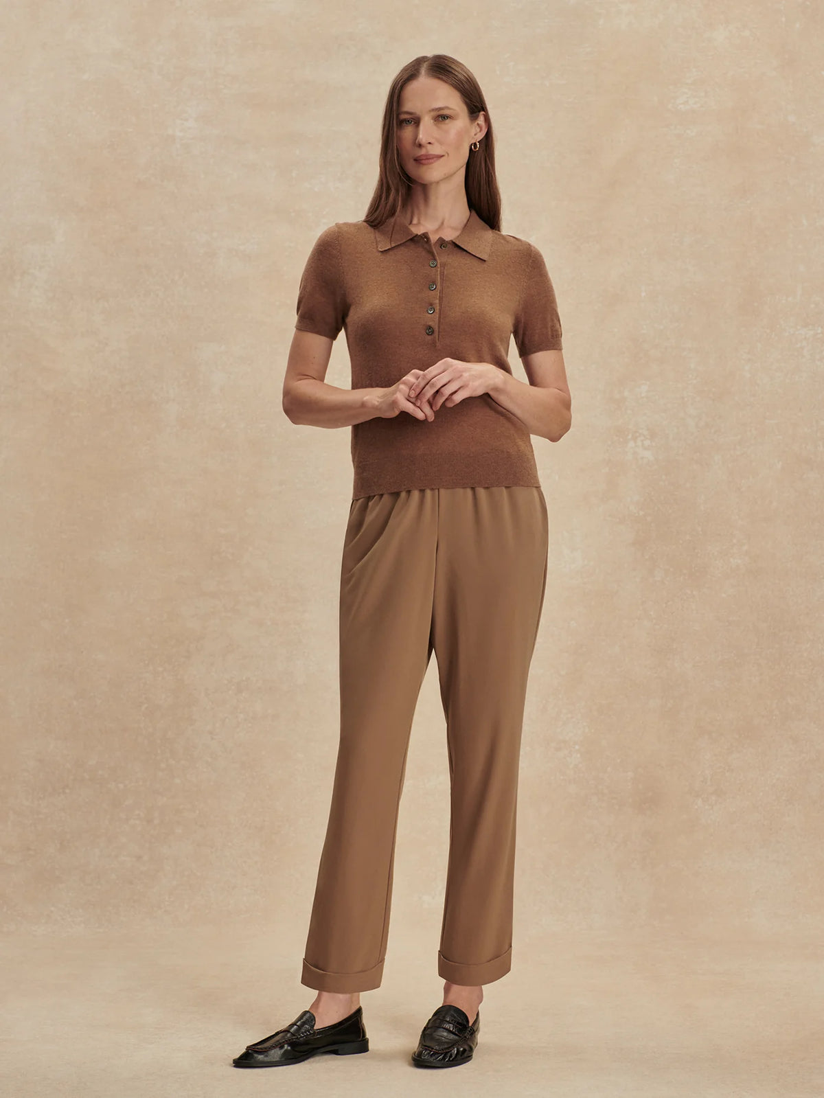 Lightweight Stretch Turn Up Travel Pant Regular