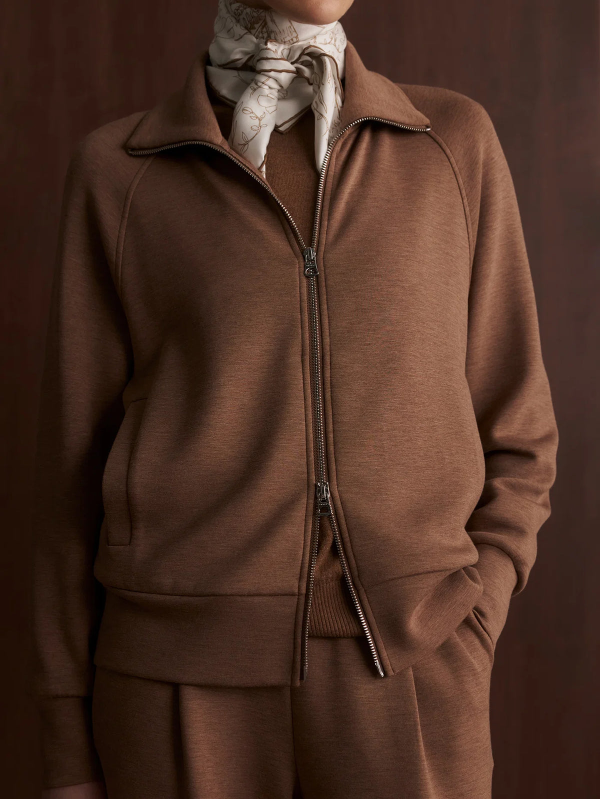 Tyde Zip Through Sweat