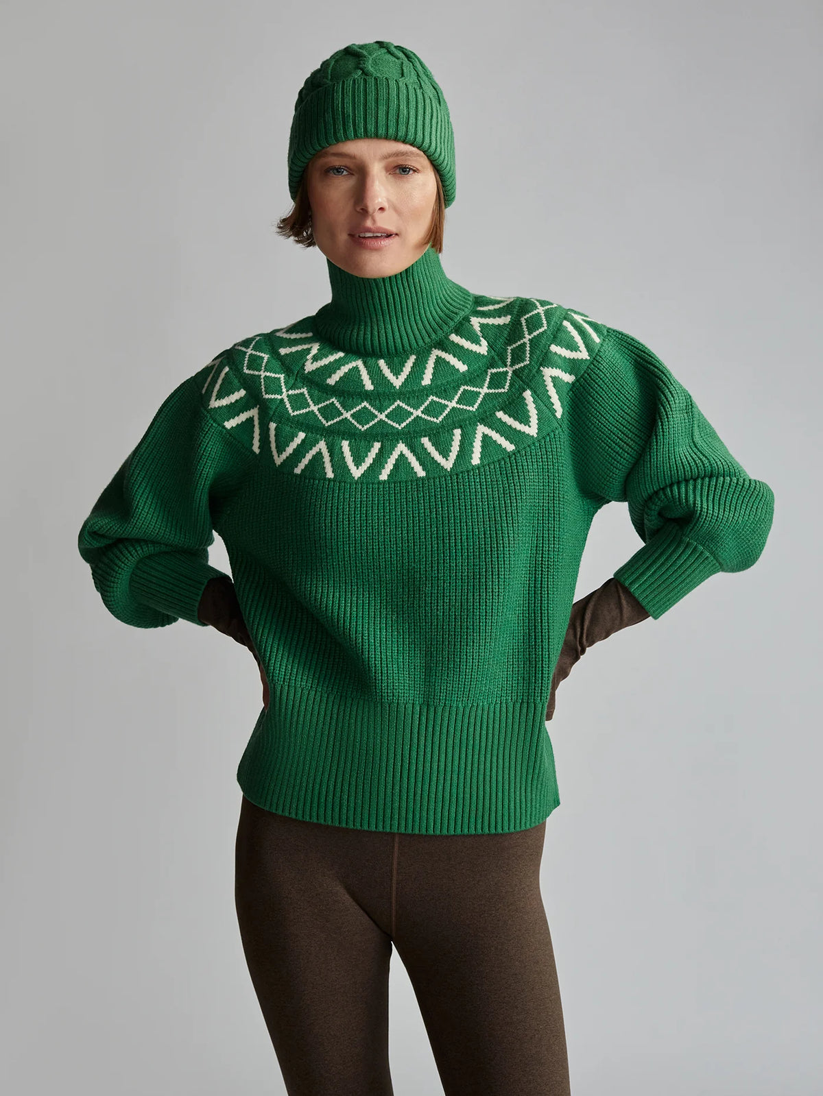 Marcie Fairisle Yoke Knit