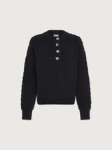 Vera Button Neck Sweater