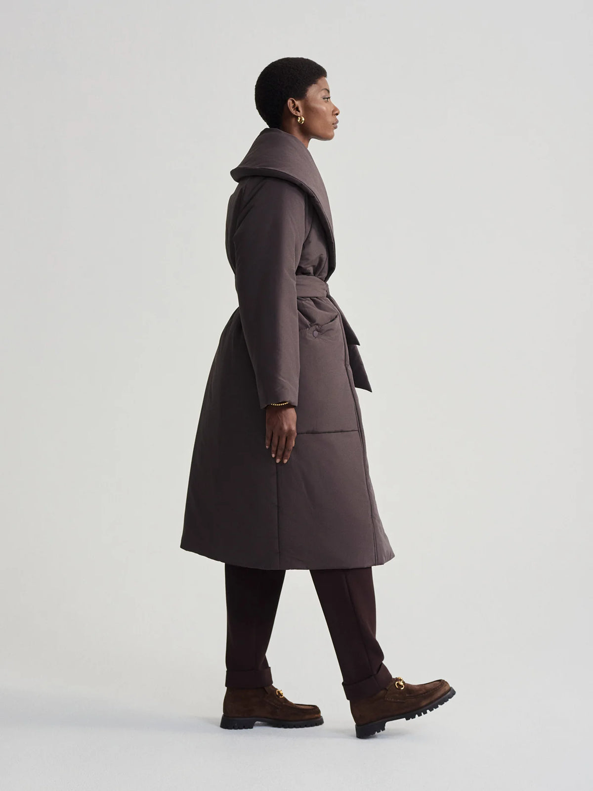 Ana Long Wrap Coat