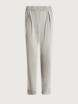 Lightweight Stretch Pleated Travel Pant Long