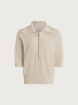 Arney Half Zip Knit Polo
