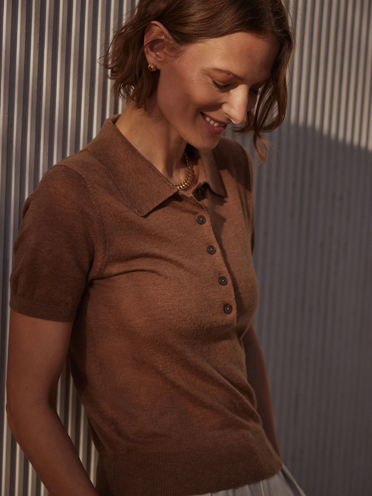 Toni Fine Knit Polo