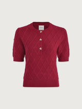 Merryn Diamond Knit Top