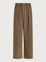 Lightweight Stretch Wide Leg Travel Pant Long