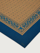Wool Blend Border Scarf