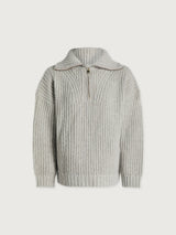 Flora Half Zip Soft Sweater