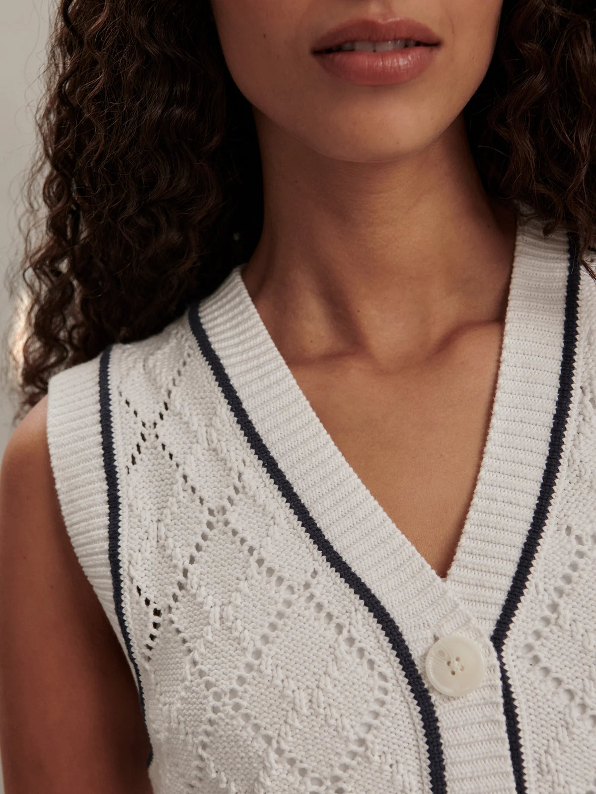 Tyla Button Through Vest