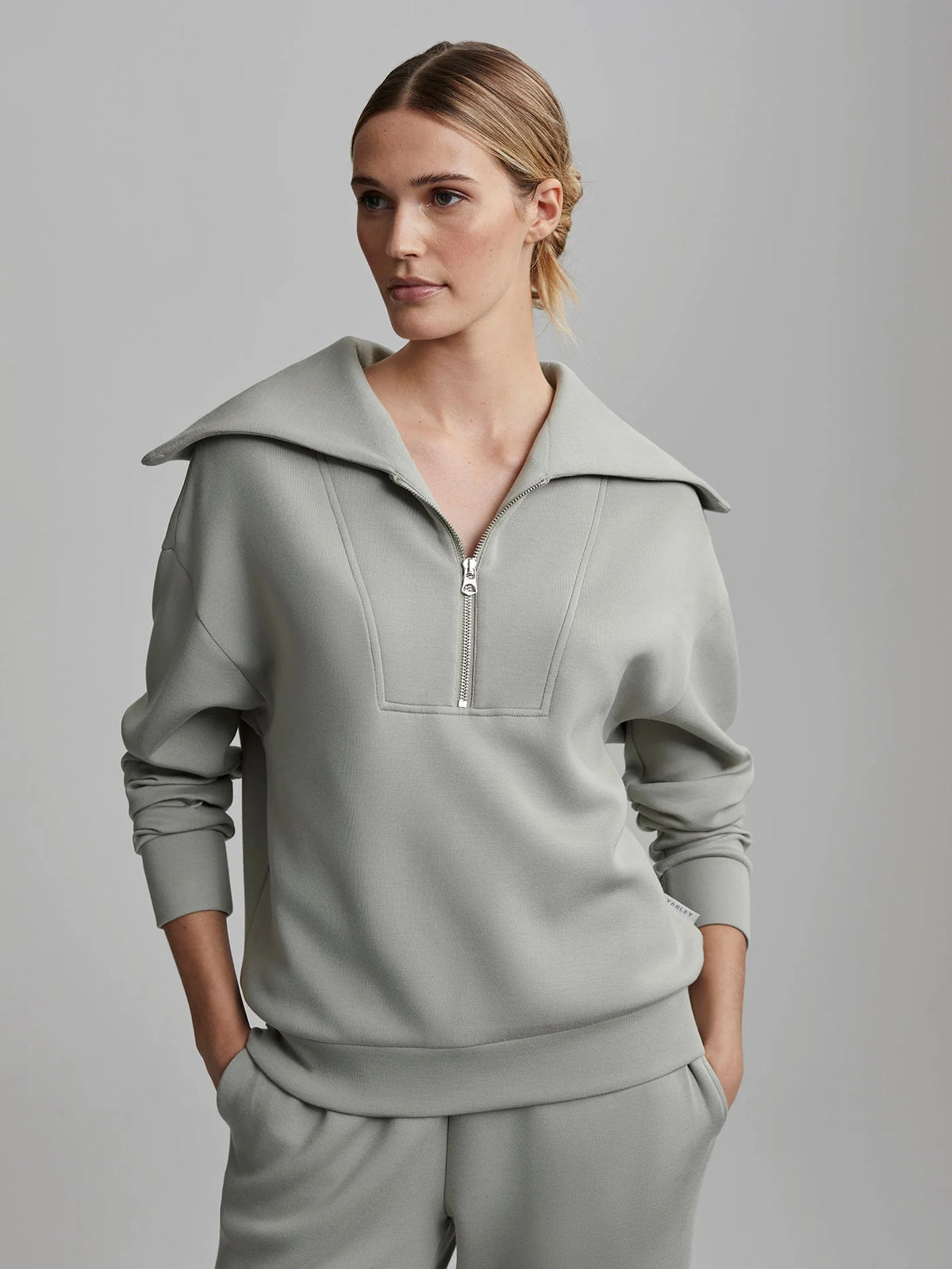 Yates Half Zip Sweat